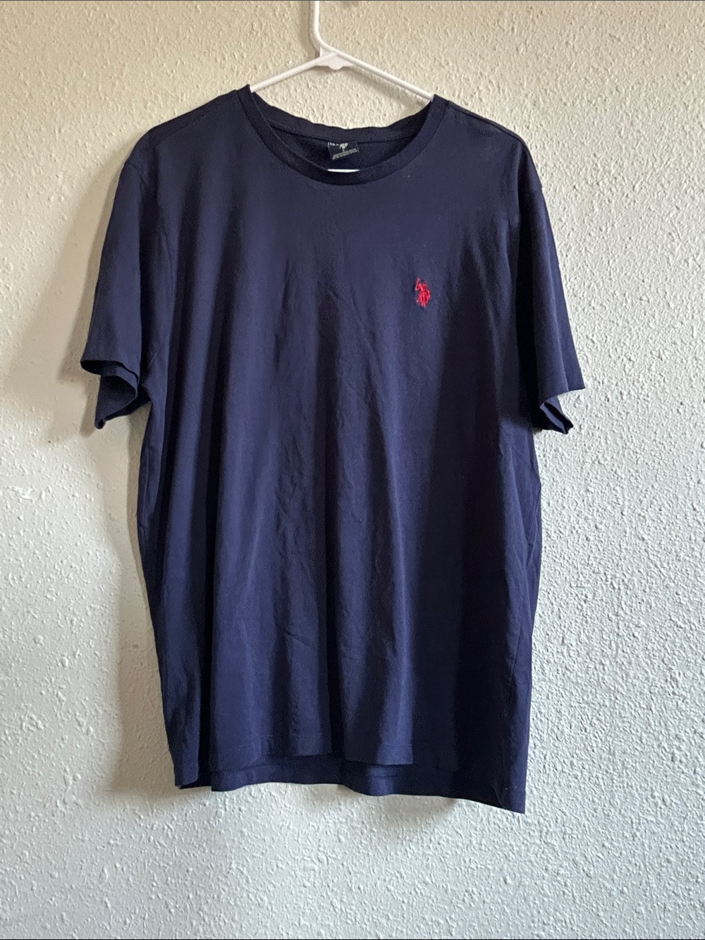 Polo by Ralph Lauren Navy Short-Sleeve Crew Tee with Red Pony